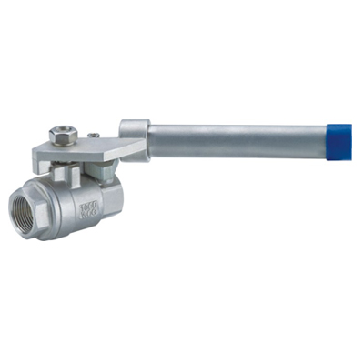 2 PC automatic reset ball valve