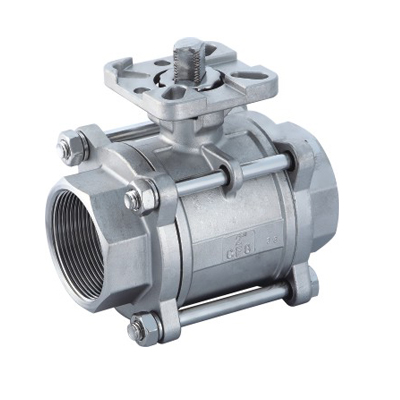 3 PC ball valve high platform